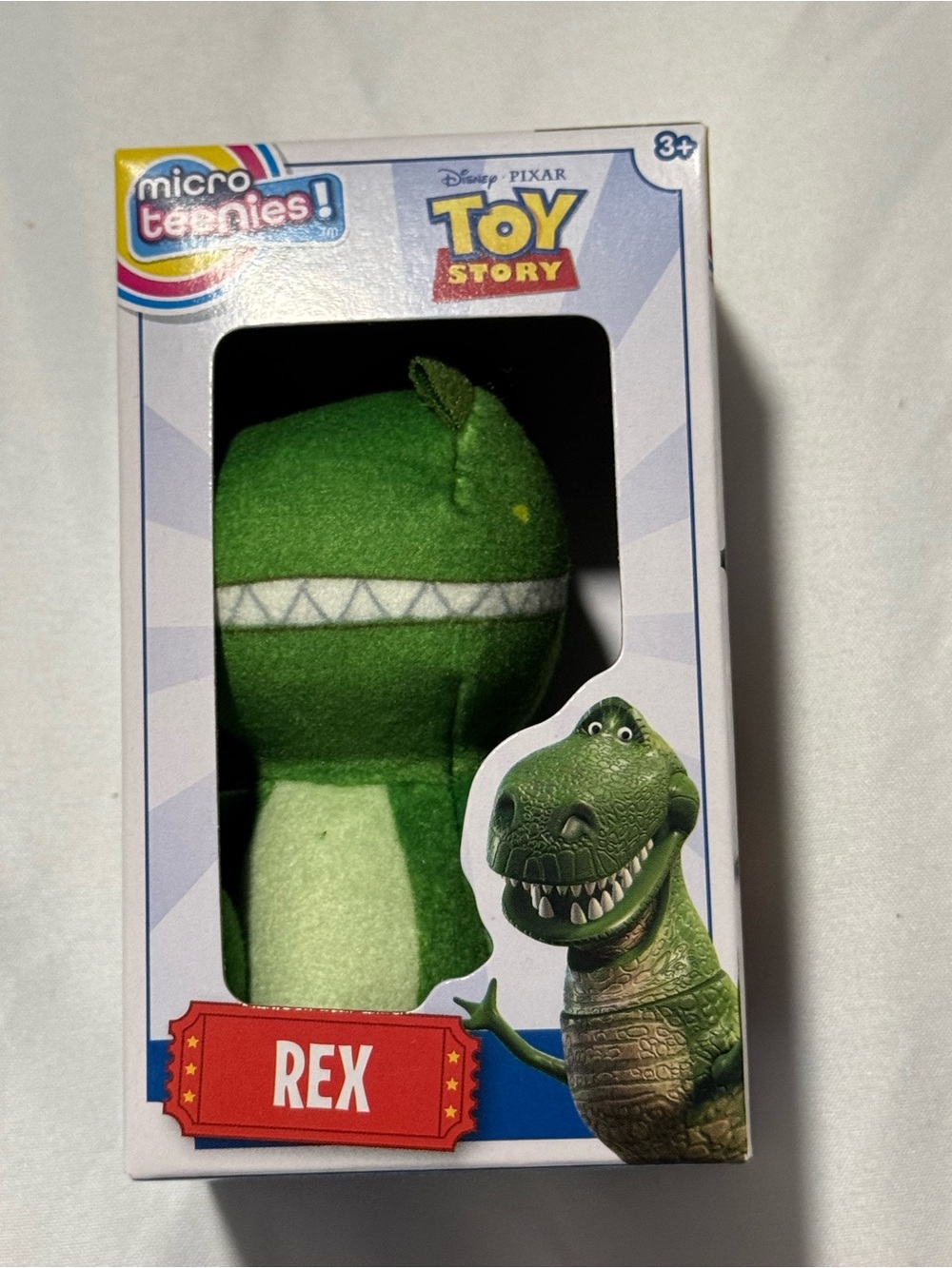 Disney Toy Story Rex Micro Teenies Plush - Green